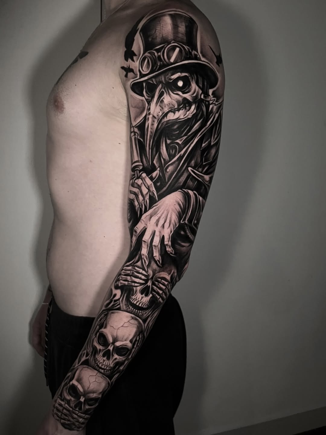 Black Work autoral — Ciero Tattoo