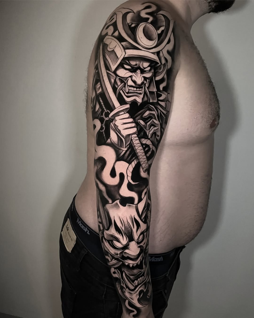 Black Work autoral — Ciero Tattoo